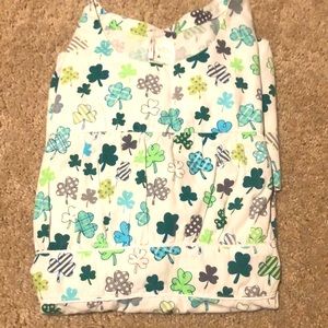 St. Patty’s Day Scrub top